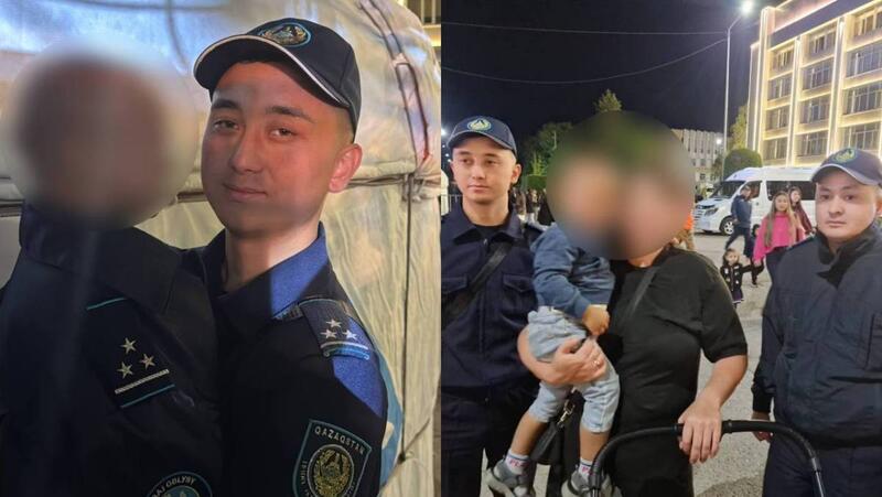 Полицейские оперативно нашли потерявшегося ребенка в области Абай
