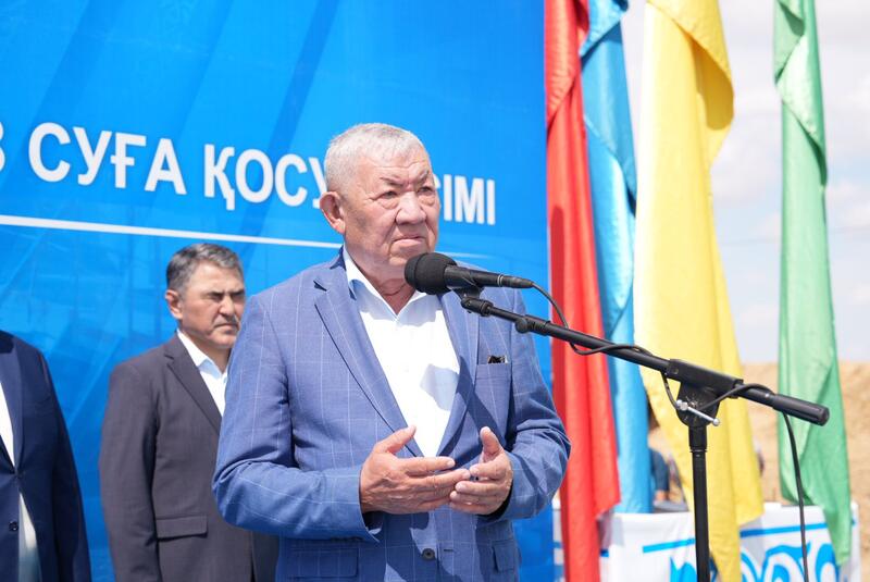 К централизованной системе водоснабжения подключен аул Акбасты