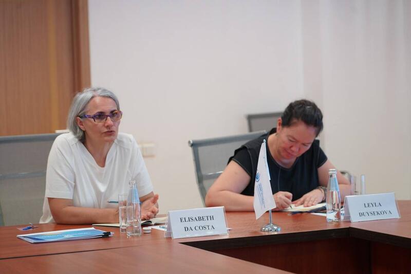 Руководитель национального правозащитного центра встретилась с представителем Управления Верховного комиссара ООН по правам человека