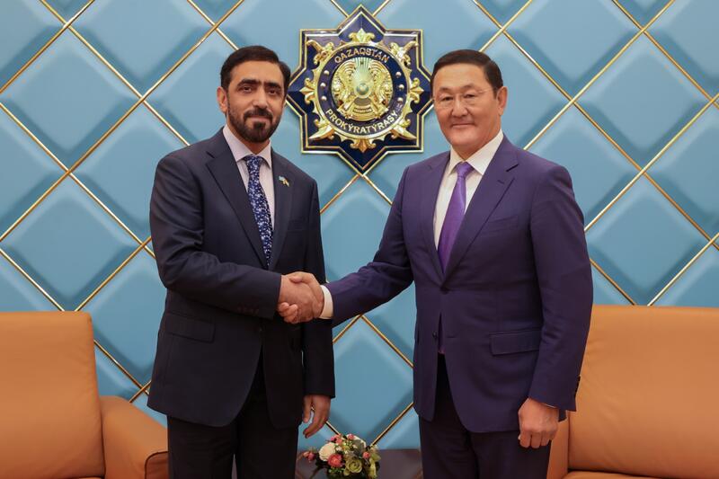 О встрече Генерального Прокурора Республики Казахстан с Председателем Федерального высшего суда Объединённых Арабских Эмиратов