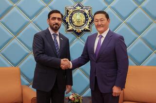 О встрече Генерального Прокурора Республики Казахстан с Председателем Федерального высшего суда Объединённых Арабских Эмиратов