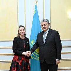 Министр иностранных дел Казахстана принял Посла Австрии