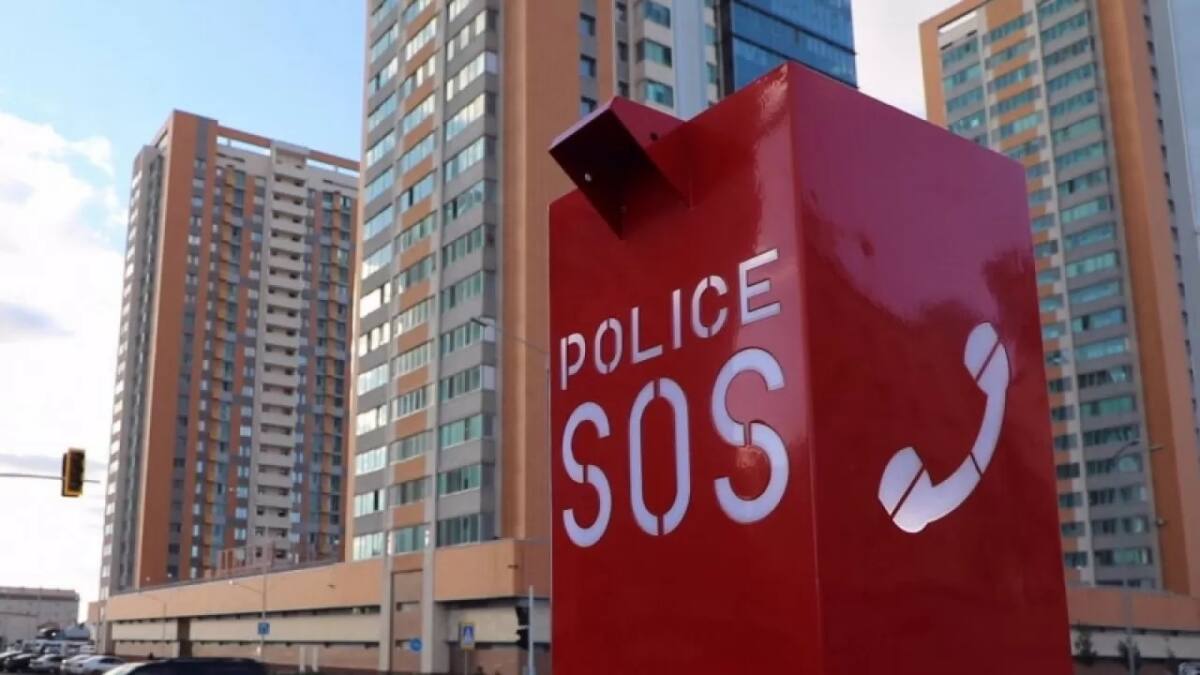 SOS-кнопки помогают жителям оперативно обращаться за помощью в полицию в Астане