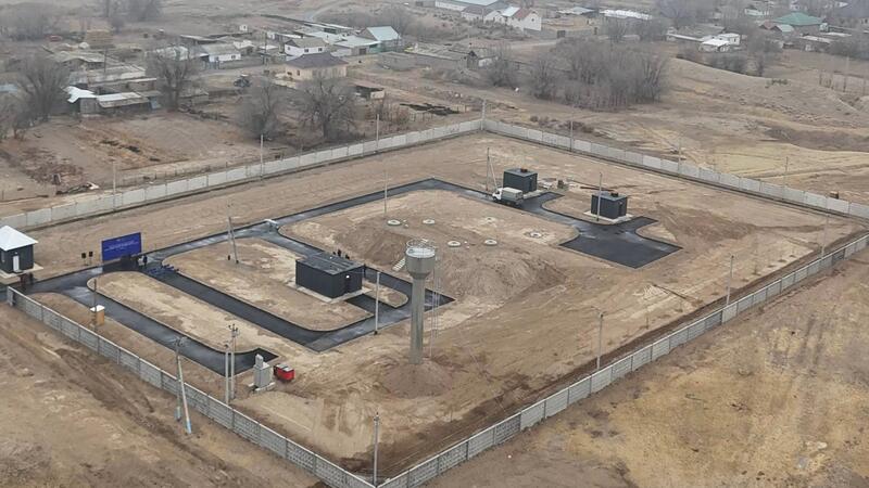 В Шу три микрорайона подключены к системе качественного питьевого водоснабжения