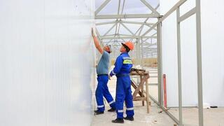 В Карагандинской области запустили строительство крупнейшей молочно-товарной фермы