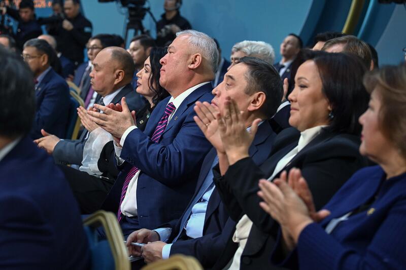 Выступление Главы государства Касым-Жомарта Токаева на V заседании Национального курултая