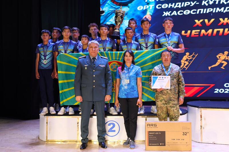Завершился XV летний чемпионат по пожарно-спасательному спорту