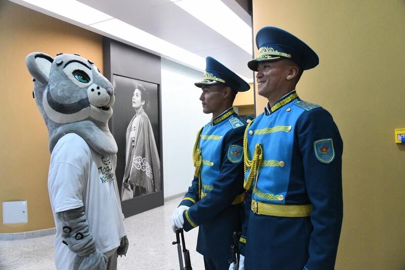 Тазабек поддержал акцию «Таза Қазақстан» на чемпионате мира Cism