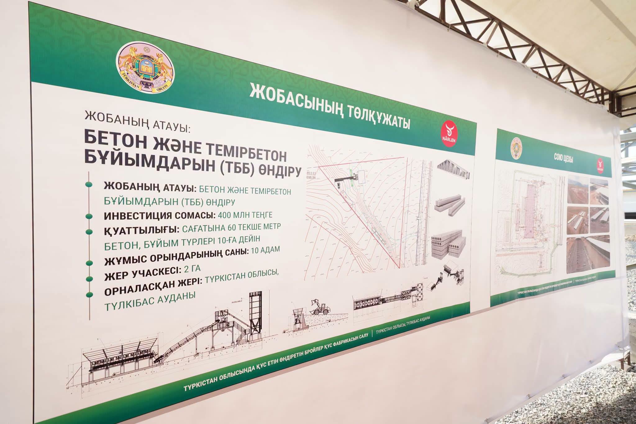 ТУРКЕСТАН: В ТЮЛЬКУБАССКОМ РАЙОНЕ УВЕЛИЧИТСЯ ПРОИЗВОДСТВЕННАЯ МОЩНОСТЬ ЗАВОДА ПО ВЫПУСКУ НАПИТКОВ