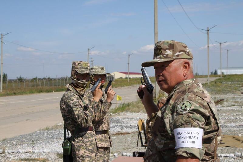 Студенты ЕНУ показали хорошую огневую выучку на учебно-полевых сборах