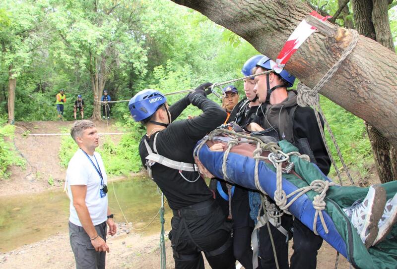 Завершился третий соревновательный день Республиканского слета «Юный спасатель – 2026»