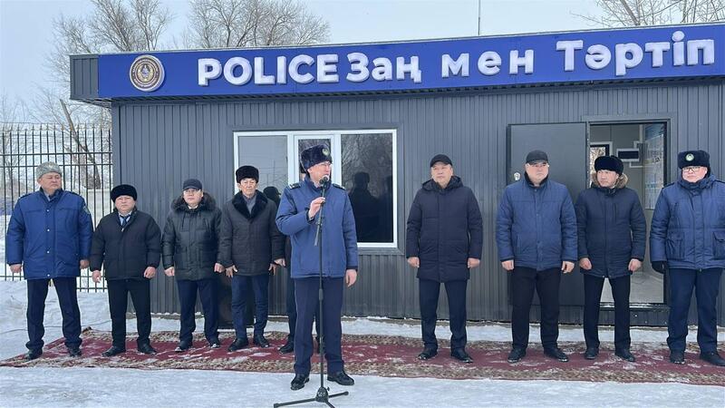 Пункт приема граждан и участковый пункт полиции открыт в ЗКО