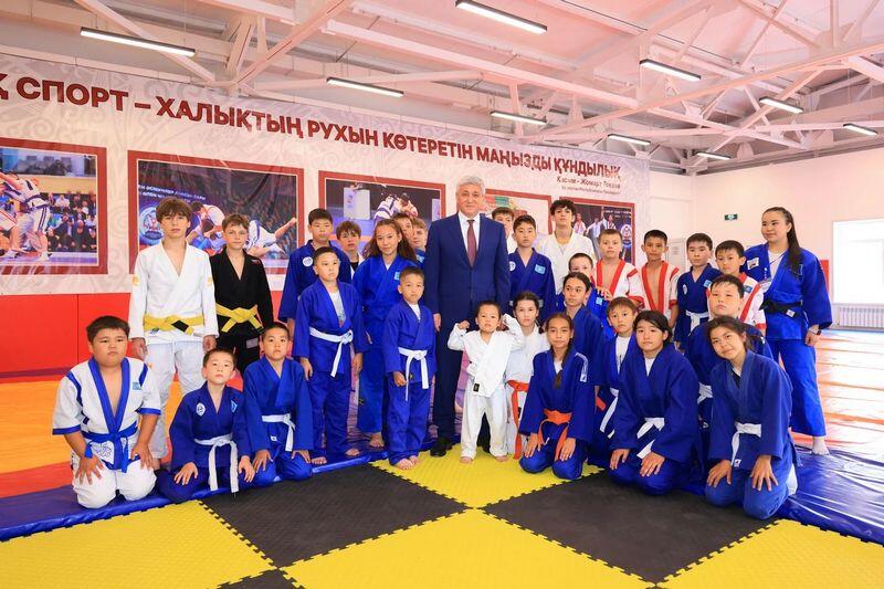 В Актасе открыли физкультурно-оздоровительный комплекс