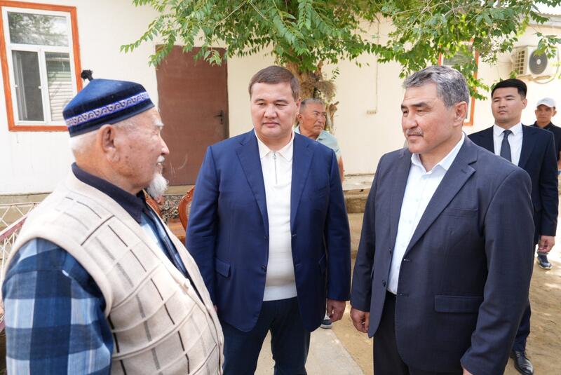 К централизованной системе водоснабжения подключен аул Акбасты