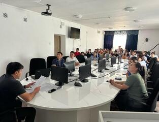 В Жамбылской области проведено учебное занятие с диспетчерской службой станции скорой медицинской помощи