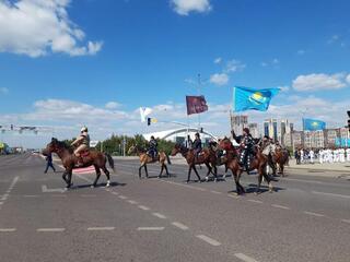 Караван единства от Карагандинской области отправился на Всемирные игры кочевников