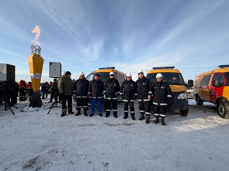 100 км газовых сетей: Караоткель Целиноградского района подключили к голубому топливу раньше срока