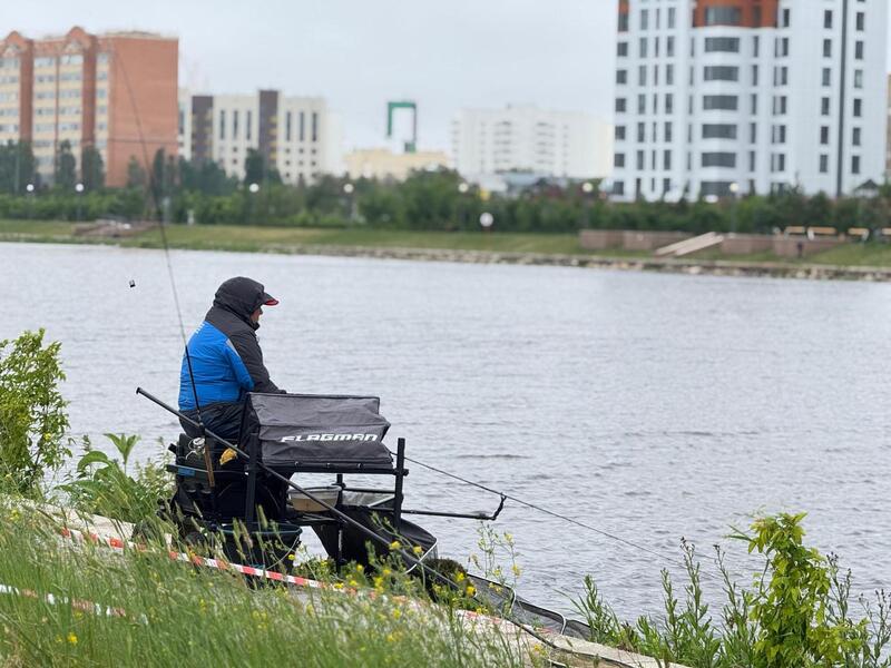 Летний соревновательный сезон по спортивному рыболовству открыли в Астане