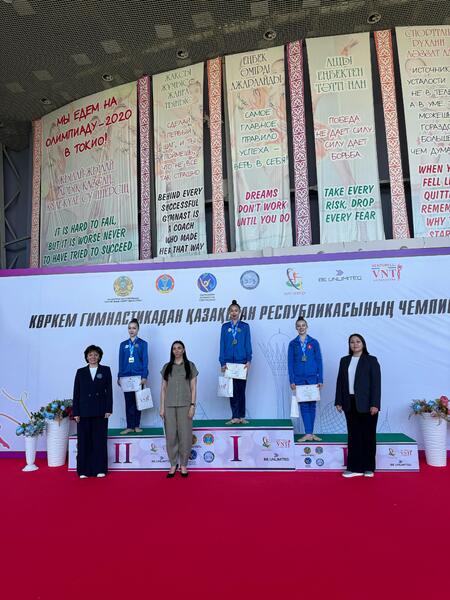 Художественная гимнастика: столичные спортсмены стали победителями чемпионата Казахстана