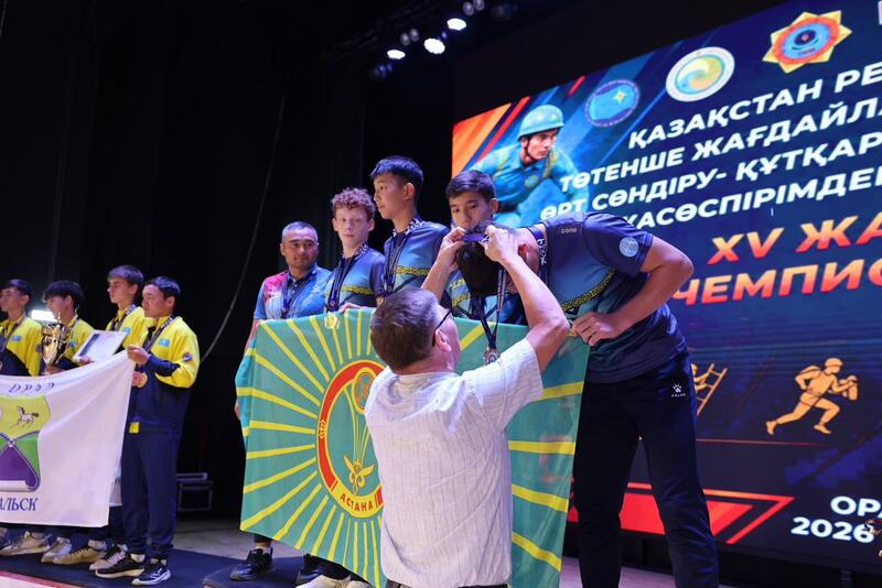 Завершился XV летний чемпионат по пожарно-спасательному спорту