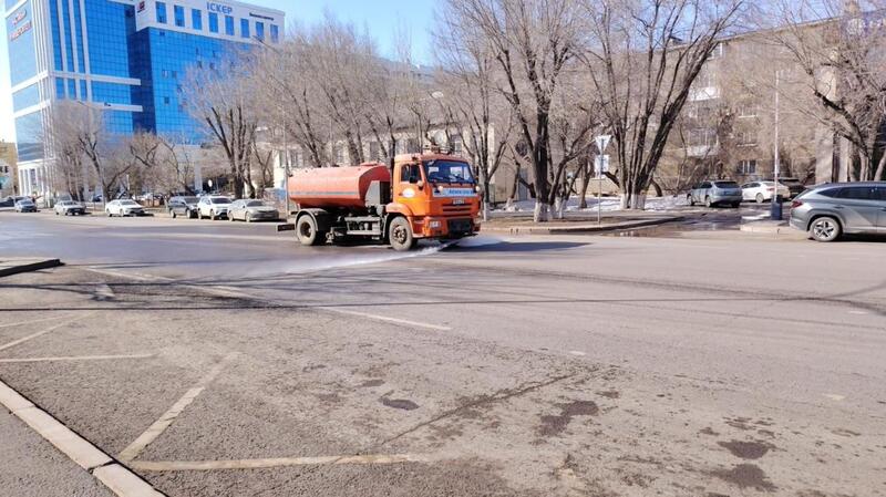 Генеральная уборка проводится в Астане
