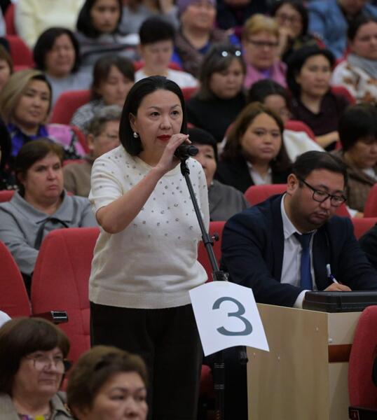 Аким Павлодарской области Асаин Байханов провел встречу с жителями Аксу: в центре внимания — вопросы развития города