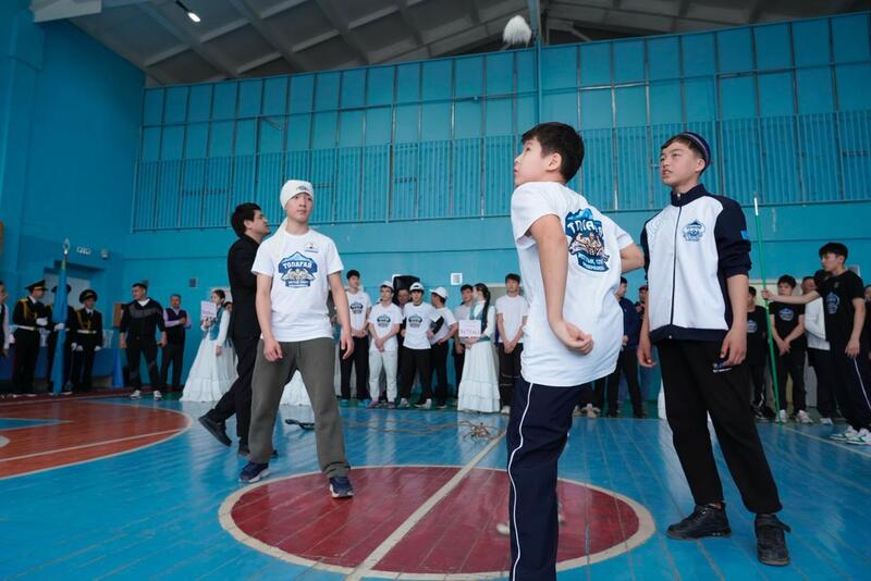 В Астане прошли национальные спортивные соревнования «Бала Толагай»