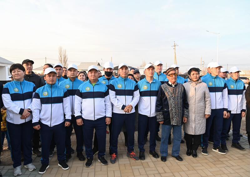 В Шиелийском районе открылся физкультурно-оздоровительный комплекс