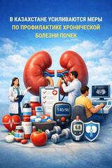 В КАЗАХСТАНЕ УСИЛИВАЮТСЯ МЕРЫ ПО ПРОФИЛАКТИКЕ ХРОНИЧЕСКОЙ БОЛЕЗНИ ПОЧЕК