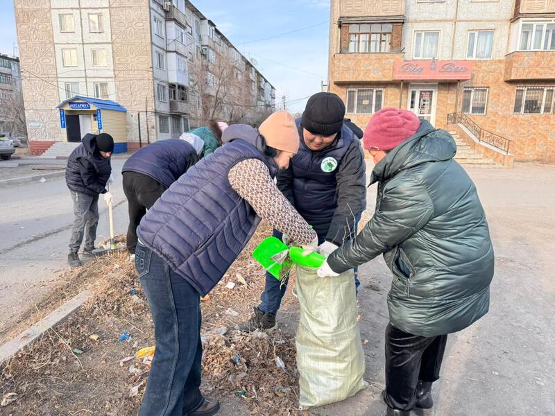 В рамках программы «Таза Казахстан» в области Ұлытау прошли экологические мероприятия