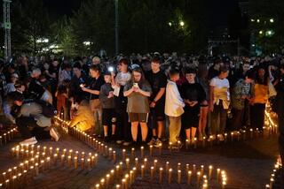 Аким ВКО принял участие в акции «Зажги свою свечу»