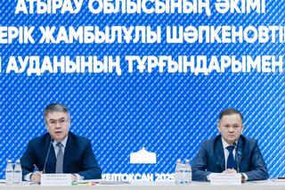 Серик Шапкенов встретился с жителями Жылыойского района