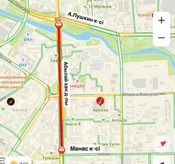 Участок проспекта Абылай хана закроют в связи с ремонтом в Астане