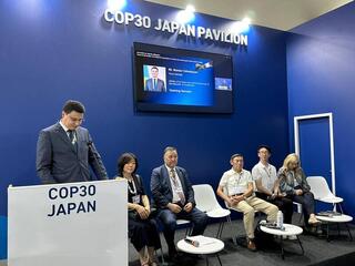 Казахстанская делегация выступила со-организатором сессии по инновациям для борьбы с изменением климата, включая применение инновационных спутниковых данных в Центральной Азии на полях COP30