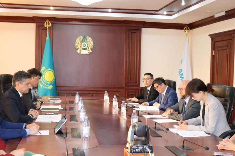 Вице-министр энергетики обсудил с представителями Азиатского банка перспективы модернизации электросетей Казахстана