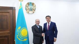 Встреча с Чрезвычайным и Полномочным Послом Исламской Республики Иран в Республике Казахстан