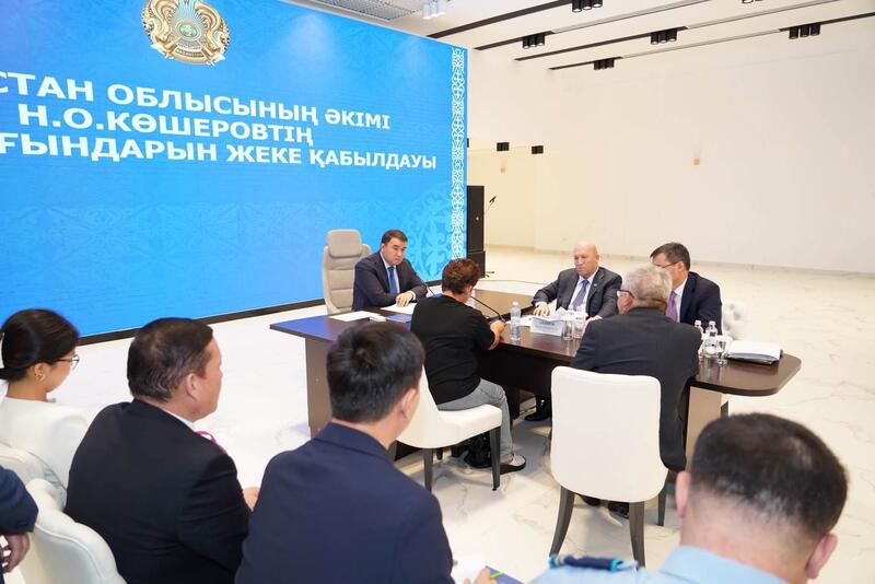 СОСТОЯЛАСЬ ОЧЕРЕДНАЯ ОБЩЕСТВЕННАЯ ПРИЕМНАЯ АКИМА ТУРКЕСТАНСКОЙ ОБЛАСТИ