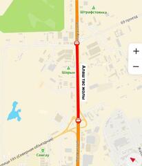 Участок шоссе Алаш закроют на ремонт