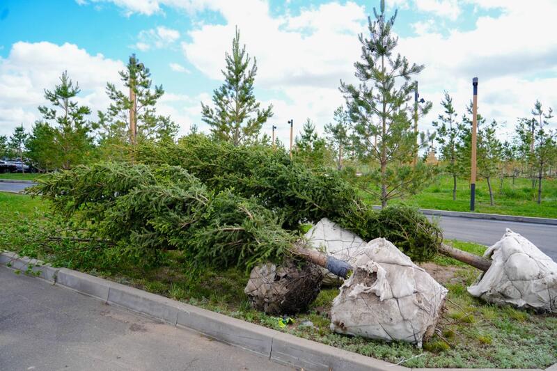 180 дворовых и общественных пространств благоустроят в Астане