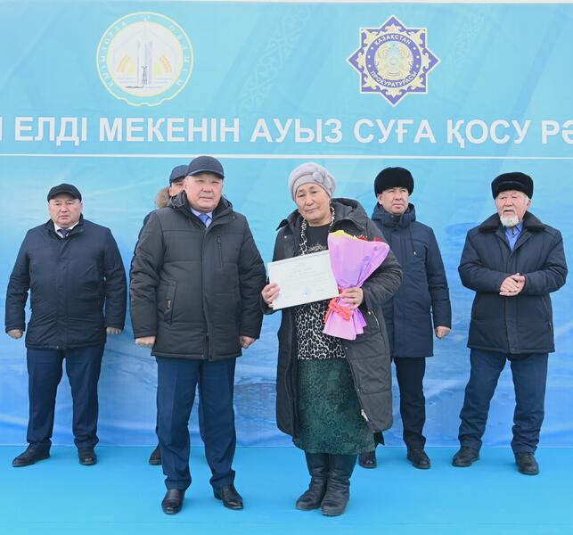 В село Шакен подведена питьевая вода