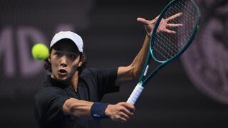 Карагандинский теннисист Амир Омарханов одержал победу на турнире в Тунисе