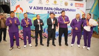 ПОБЕДИТЕЛИ АЗИАТСКИХ ПАРАИГР ВЕРНУЛИСЬ В ТУРКЕСТАН