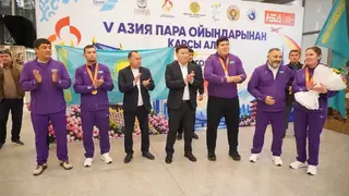ПОБЕДИТЕЛИ АЗИАТСКИХ ПАРАИГР ВЕРНУЛИСЬ В ТУРКЕСТАН