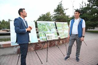 Дархан Сатыбалды ознакомился с проектом модернизации комплекса «Атакент»