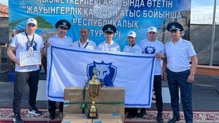 Полицейские ДП Астаны стали призерами чемпионата МВД РК по стрельбе