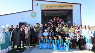 В селе Ортау Шетского района открыт пункт пожаротушения