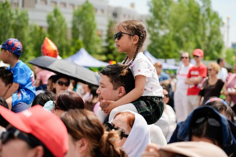 Фестиваль EuroFest 2025 проходит в парке «Ғашықтар» в Астане