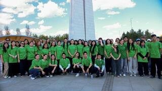 Молодежь Астаны выступила за чистоту города и отказ от вредных привычек