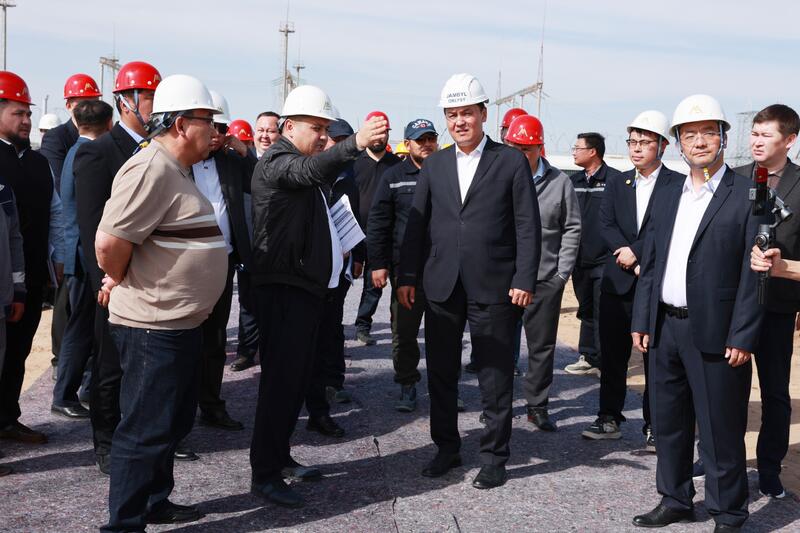 В СЭЗ «Jibek Joly» Жамбылской области реализуются ключевые индустриальные проекты