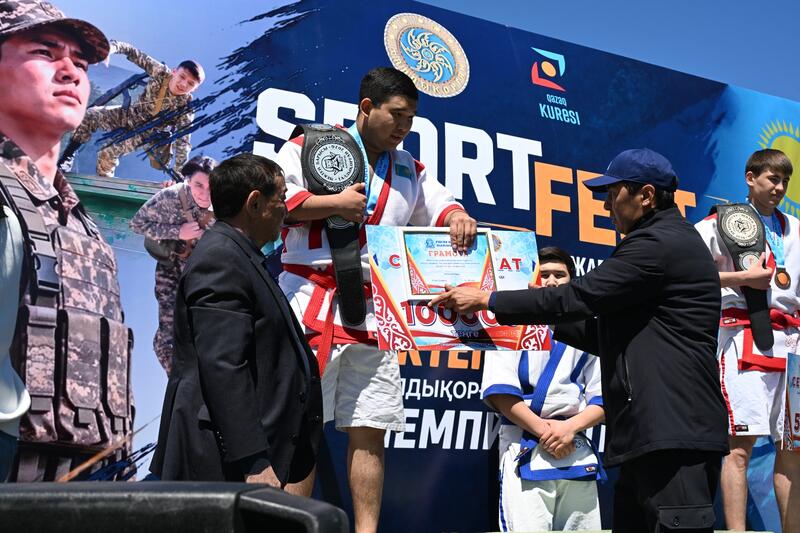 В Талдыкоргане прошел фестиваль «Sport Fest»